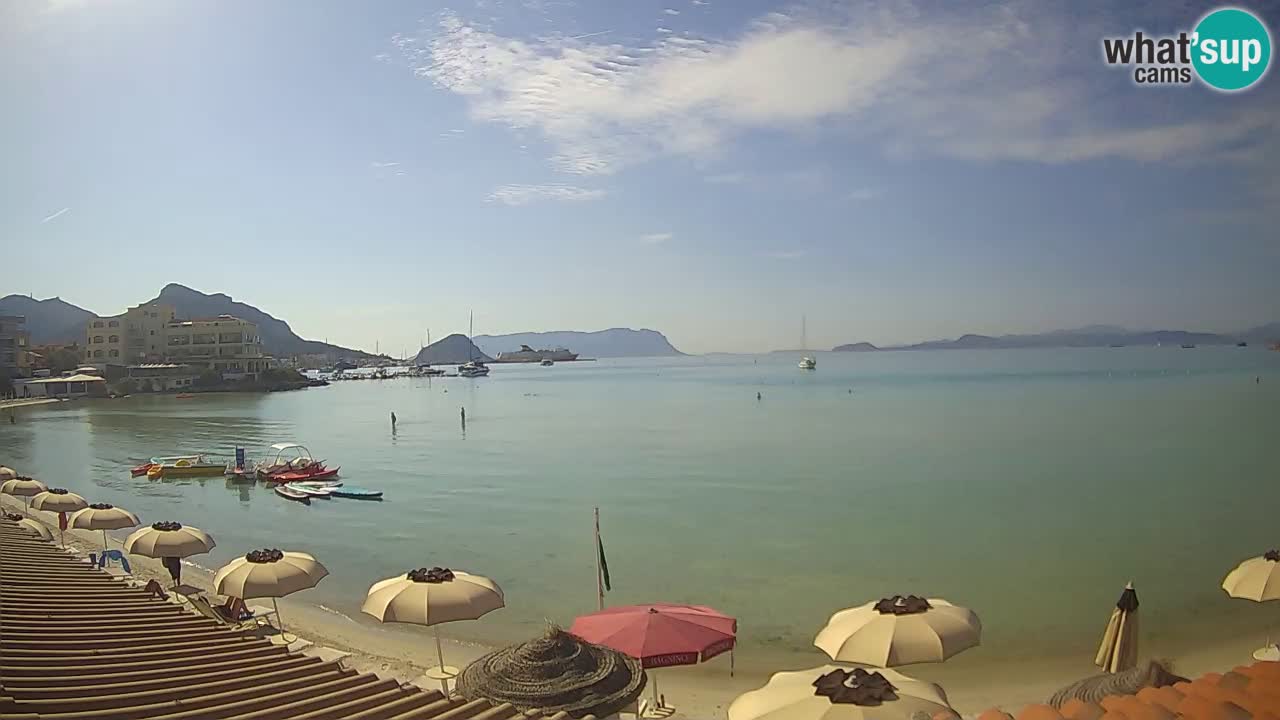 Webcam Terza Spiaggia Golfo Aranci – Vista mare in diretta
