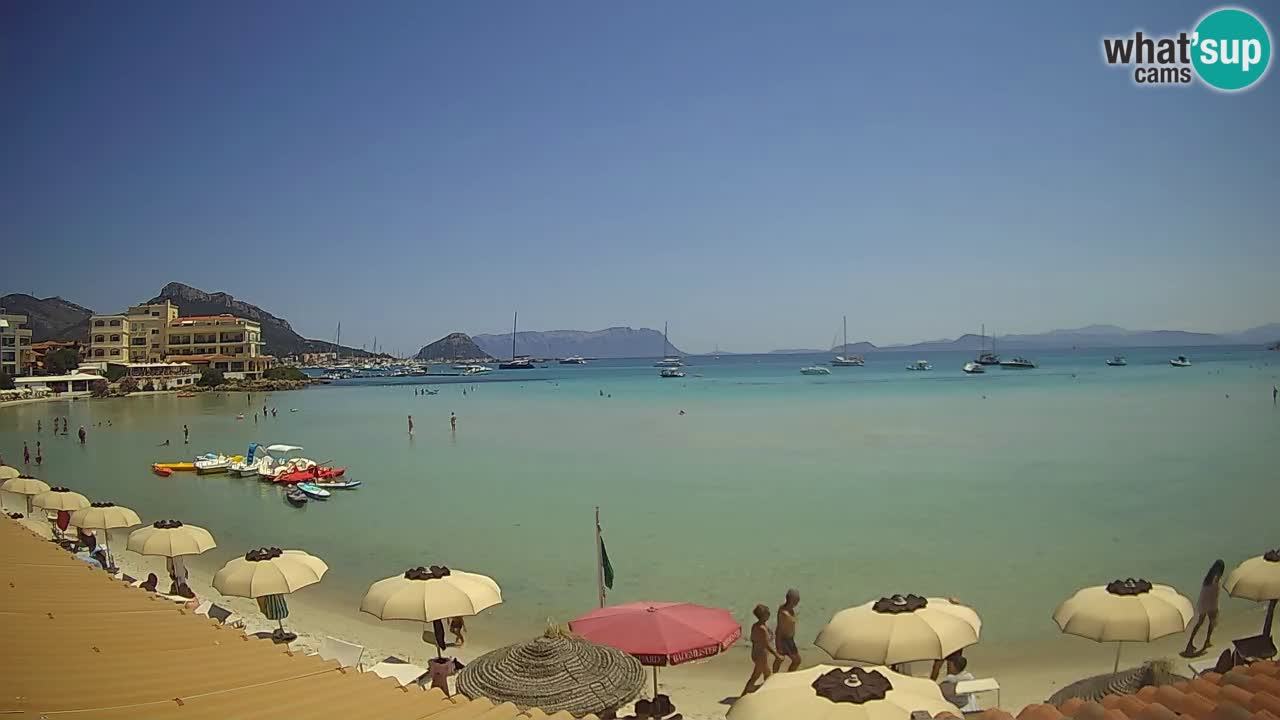 Webcam Terza Spiaggia Golfo Aranci – Liveblick auf den Strand
