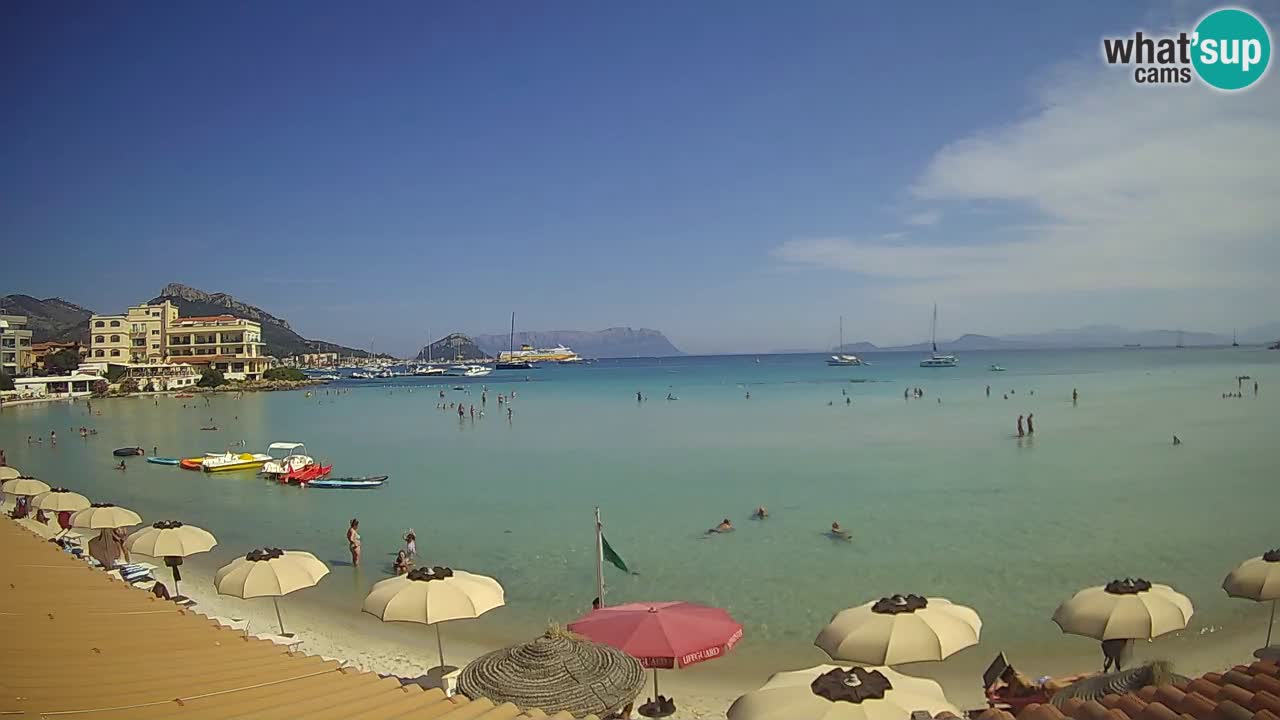 Webcam Terza Spiaggia Golfo Aranci – Vista mare in diretta