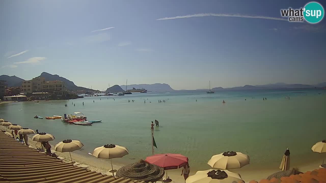 Webcam Terza Spiaggia Golfo Aranci – Vista en directo de la playa