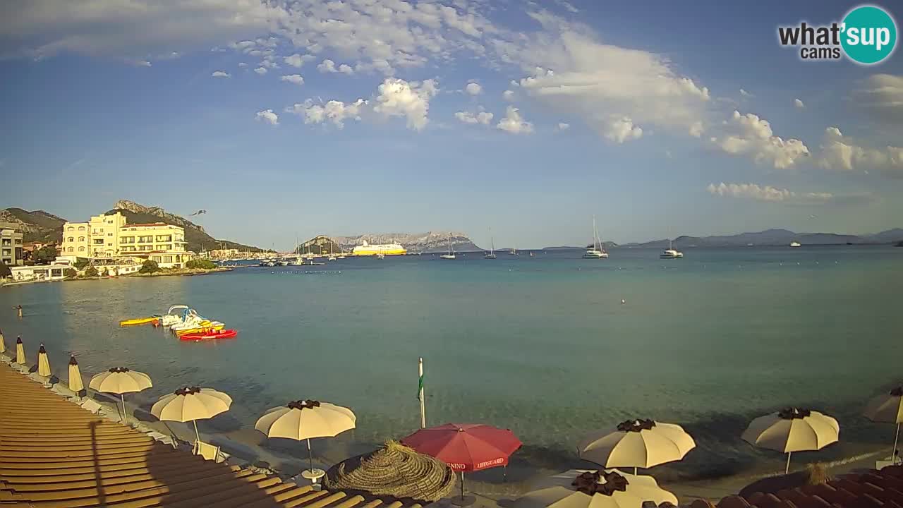 Webcam Terza Spiaggia Golfo Aranci – Liveblick auf den Strand