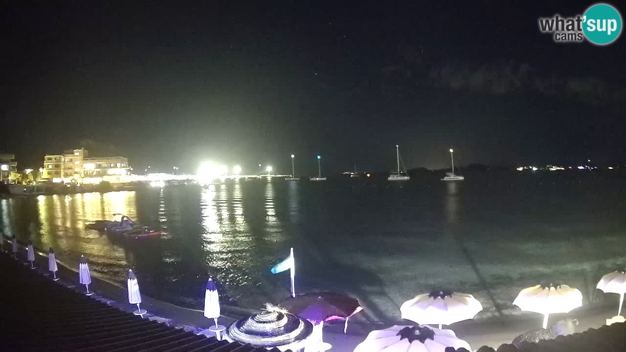 Webcam Terza Spiaggia Golfo Aranci – Vue en direct de la plage