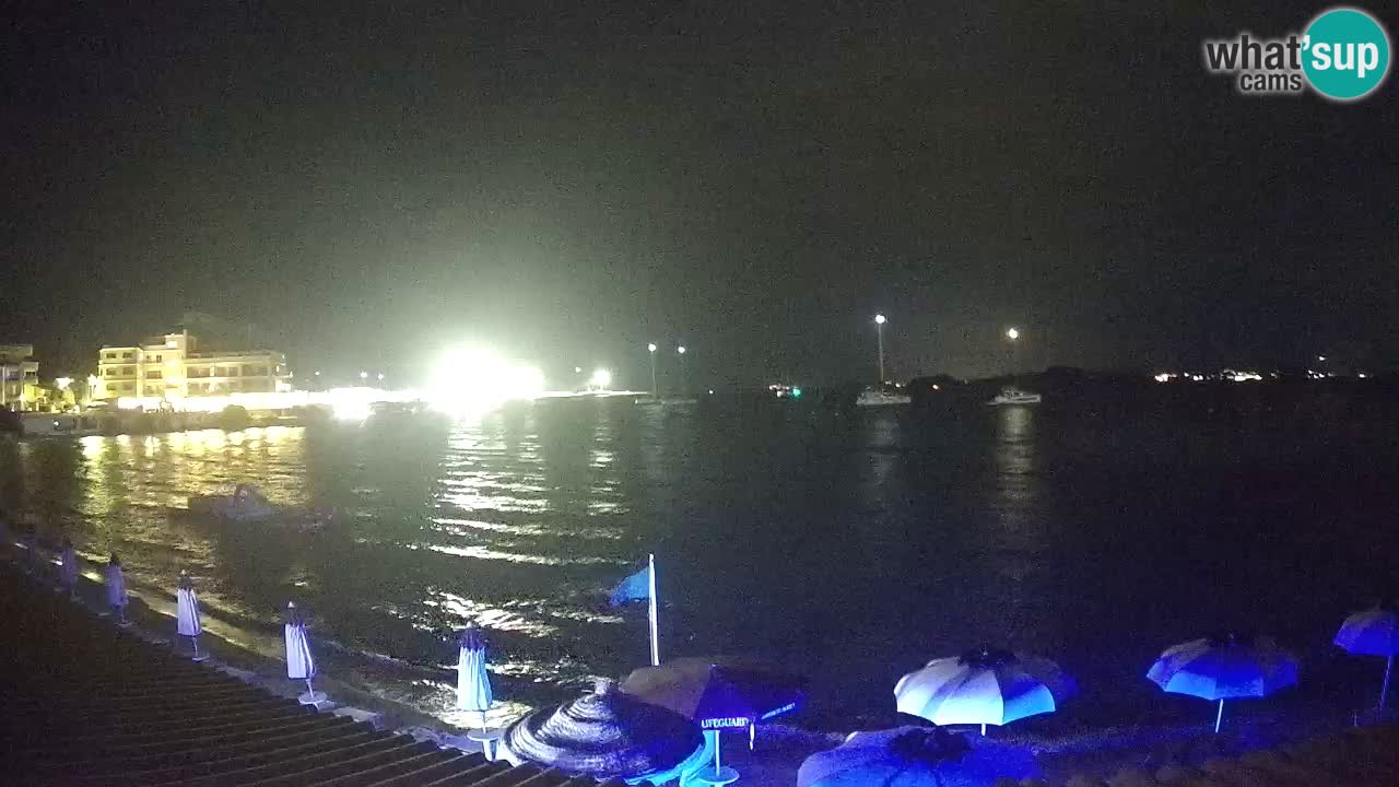 Webcam Terza Spiaggia Golfo Aranci – Liveblick auf den Strand