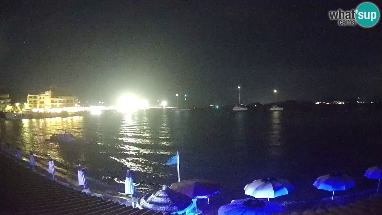 Webcam Terza Spiaggia Golfo Aranci – Liveblick auf den Strand