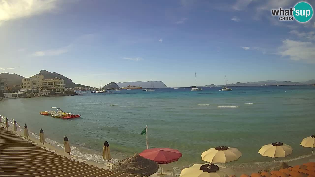 Web kamera Terza Spiaggia Golfo Aranci – Pogled uživo na plažu