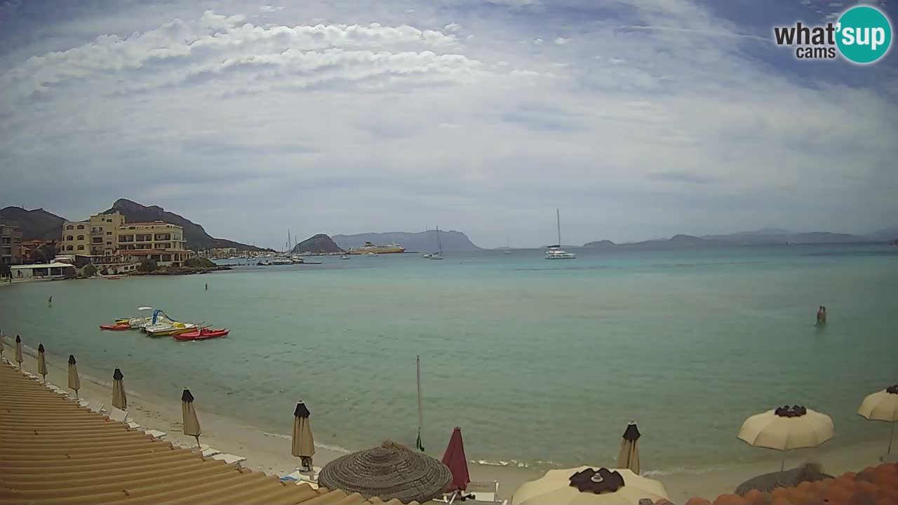 Webcam Terza Spiaggia Golfo Aranci – Liveblick auf den Strand