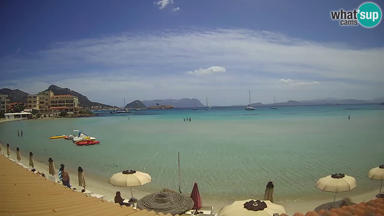 Web kamera Terza Spiaggia Golfo Aranci – Pogled uživo na plažu