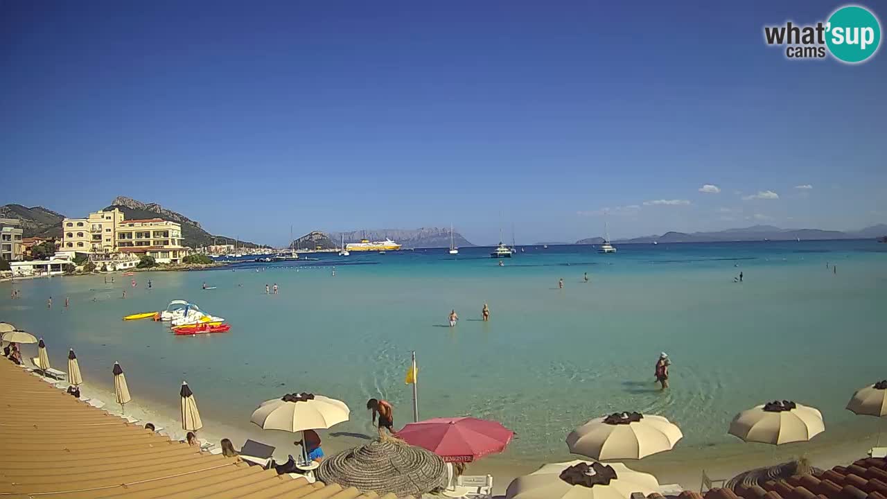 Web kamera Terza Spiaggia Golfo Aranci – Pogled uživo na plažu
