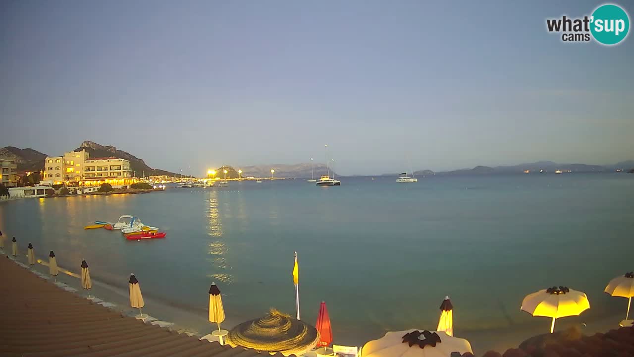 Webcam Terza Spiaggia Golfo Aranci – Liveblick auf den Strand