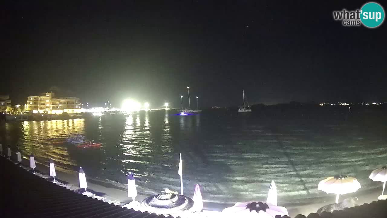 Webcam Terza Spiaggia Golfo Aranci – Vue en direct de la plage