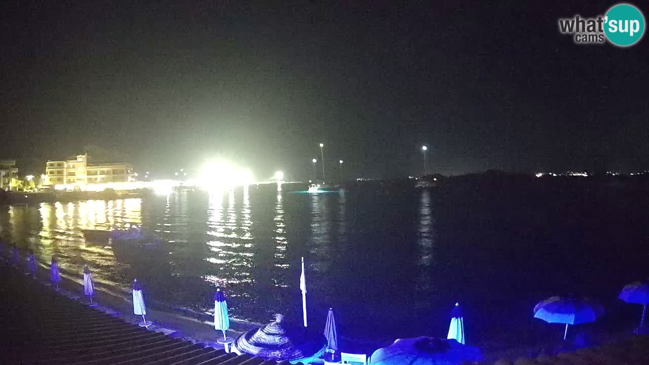 Webcam Terza Spiaggia Golfo Aranci – Vue en direct de la plage