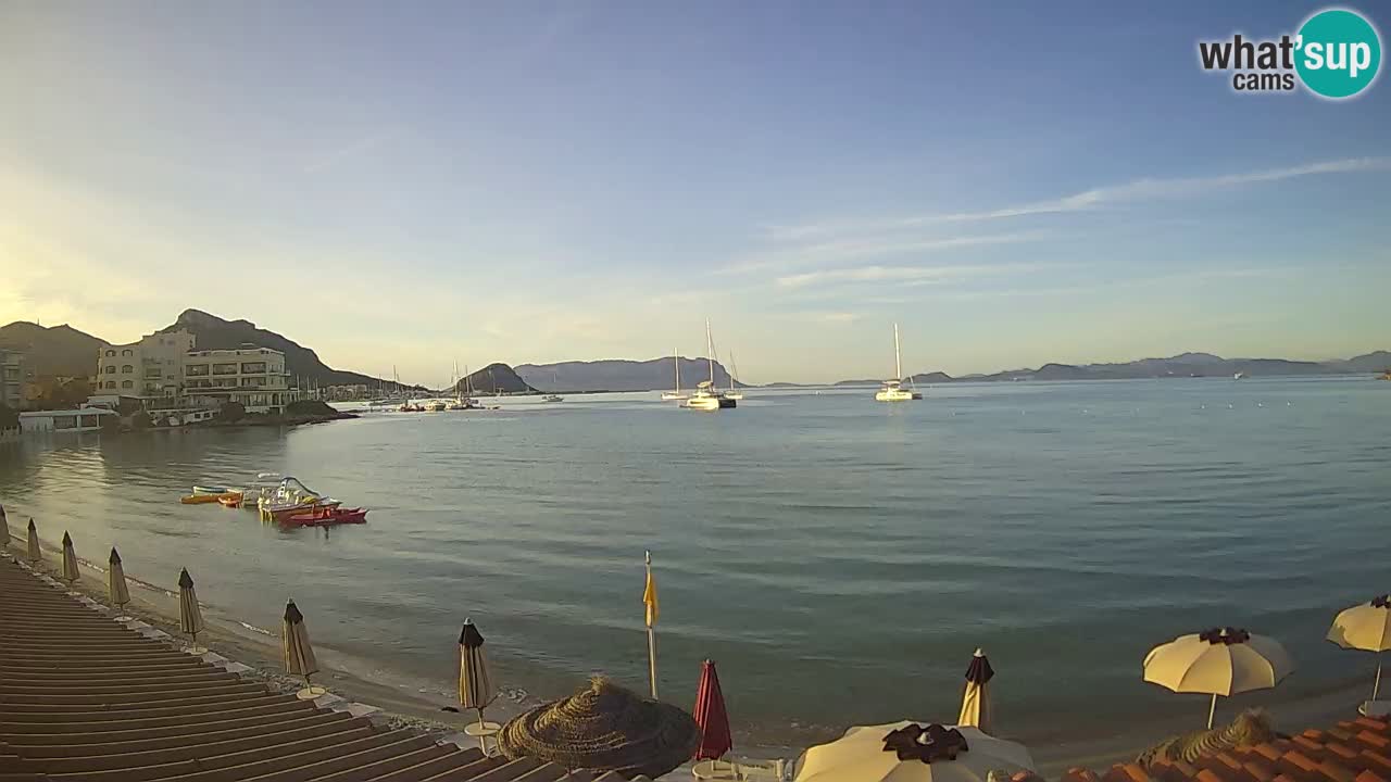 Webcam Terza Spiaggia Golfo Aranci – Vue en direct de la plage