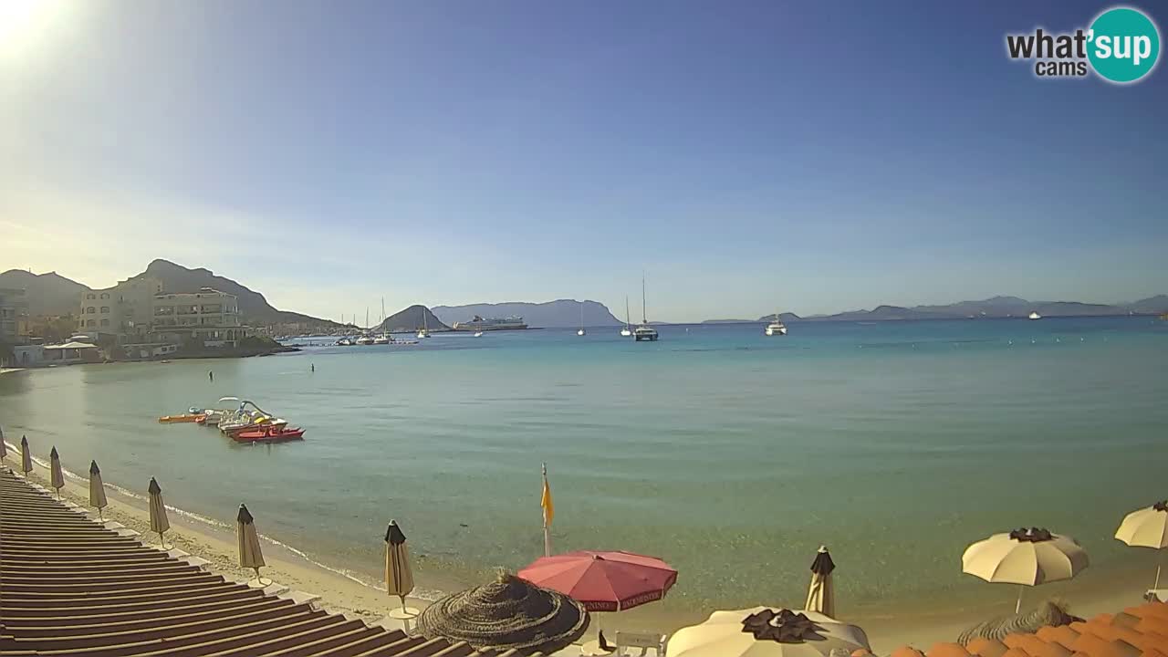 Webcam Terza Spiaggia Golfo Aranci – Vista en directo de la playa