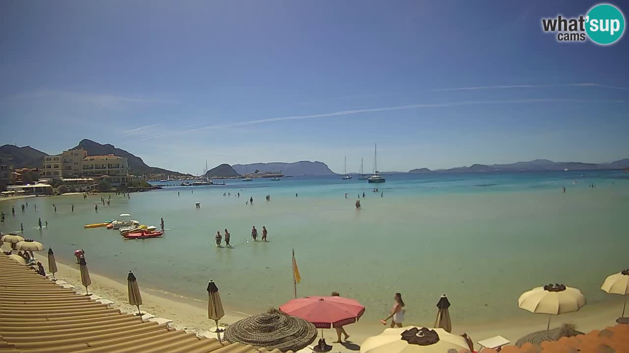 Webcam Terza Spiaggia Golfo Aranci – Vista mare in diretta
