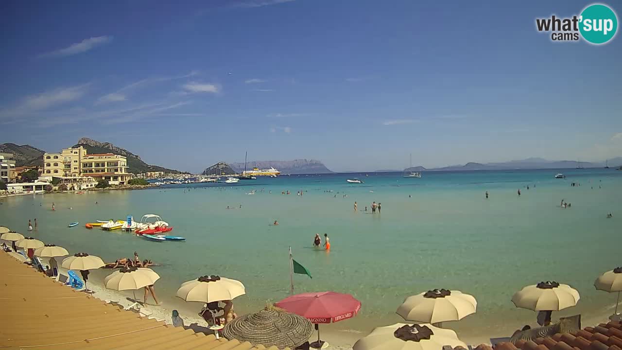 Webcam Terza Spiaggia Golfo Aranci – Vista mare in diretta