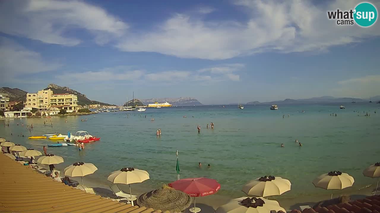 Web kamera Terza Spiaggia Golfo Aranci – Pogled uživo na plažu