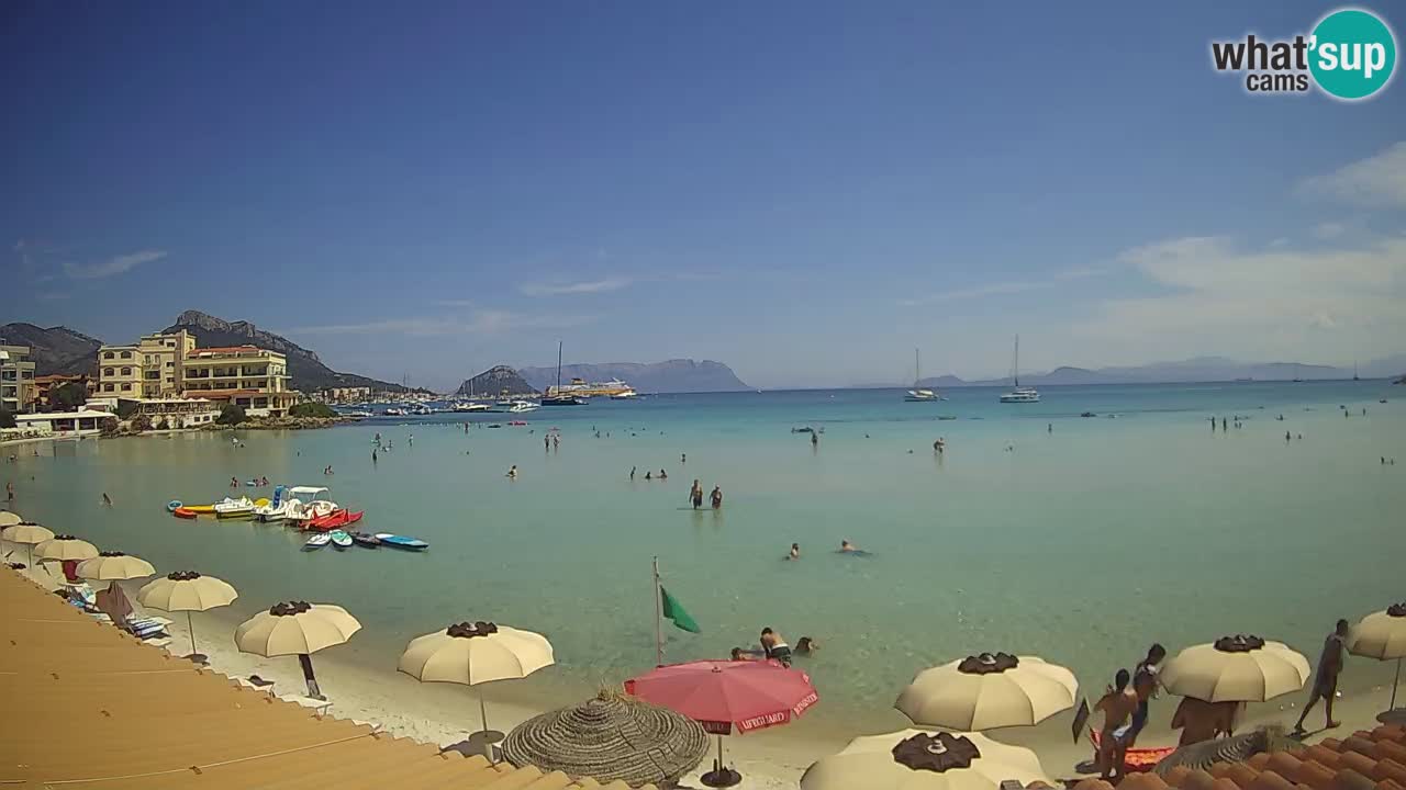 Webcam Terza Spiaggia Golfo Aranci – Vista en directo de la playa