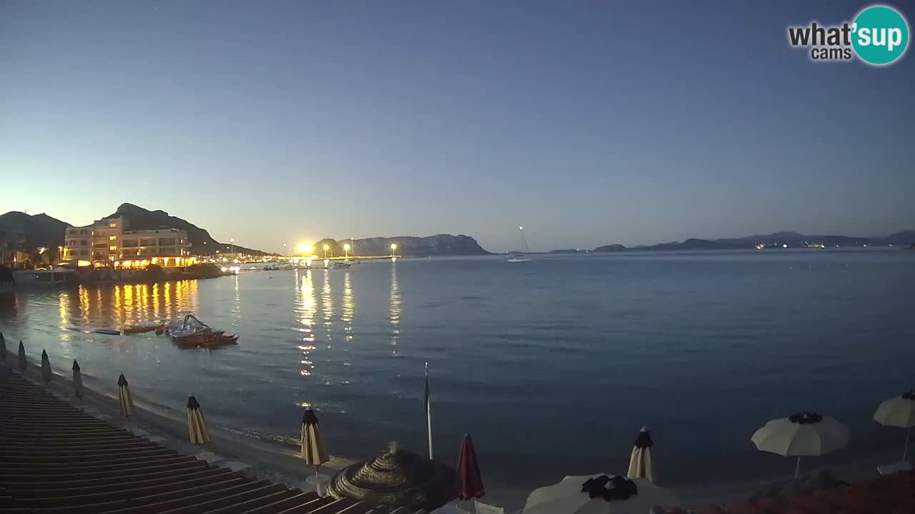 Webcam Terza Spiaggia Golfo Aranci – Liveblick auf den Strand
