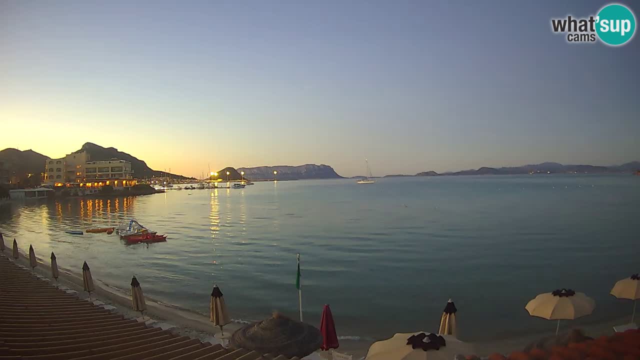 Webcam Terza Spiaggia Golfo Aranci – Vista en directo de la playa