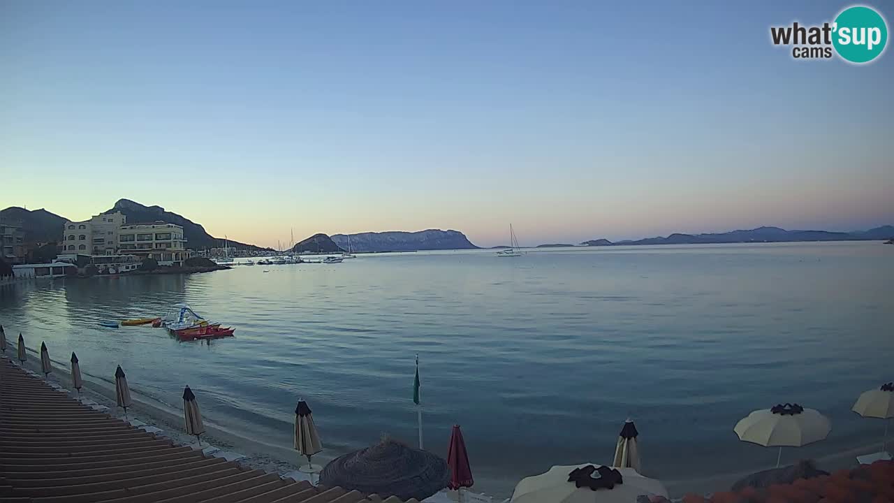 Webcam Terza Spiaggia Golfo Aranci – Vista mare in diretta