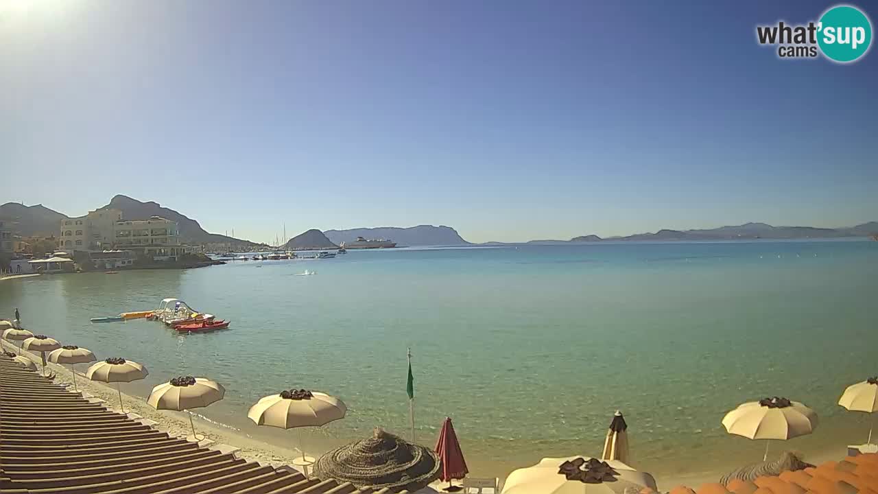 Webcam Terza Spiaggia Golfo Aranci – Vista mare in diretta