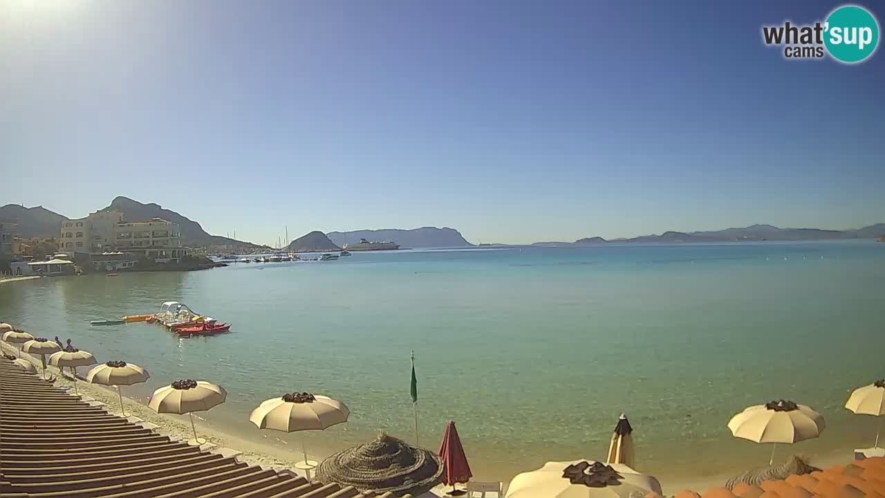 Webcam Terza Spiaggia Golfo Aranci – Vista mare in diretta