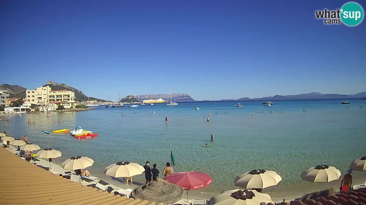Web kamera Terza Spiaggia Golfo Aranci – Pogled uživo na plažu