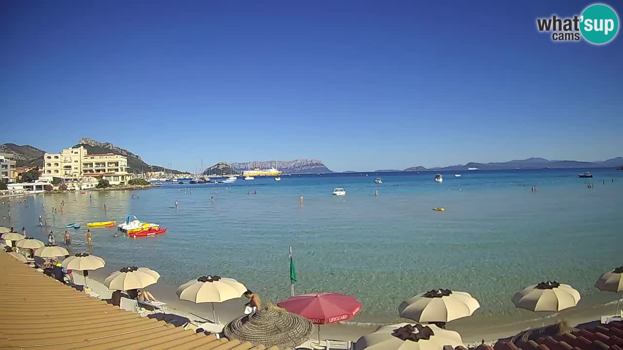 Webcam Terza Spiaggia Golfo Aranci – Vista en directo de la playa