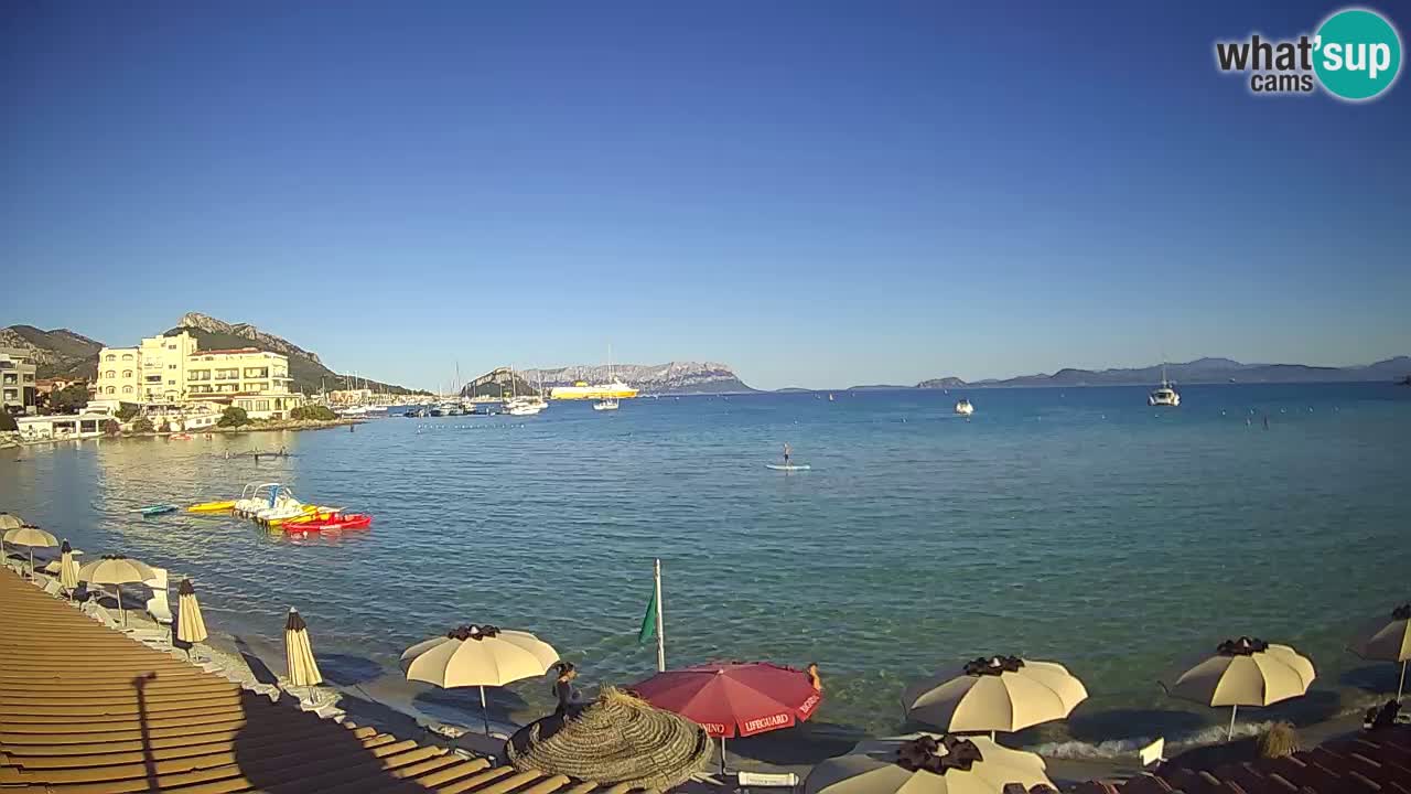 Web kamera Terza Spiaggia Golfo Aranci – Pogled uživo na plažu