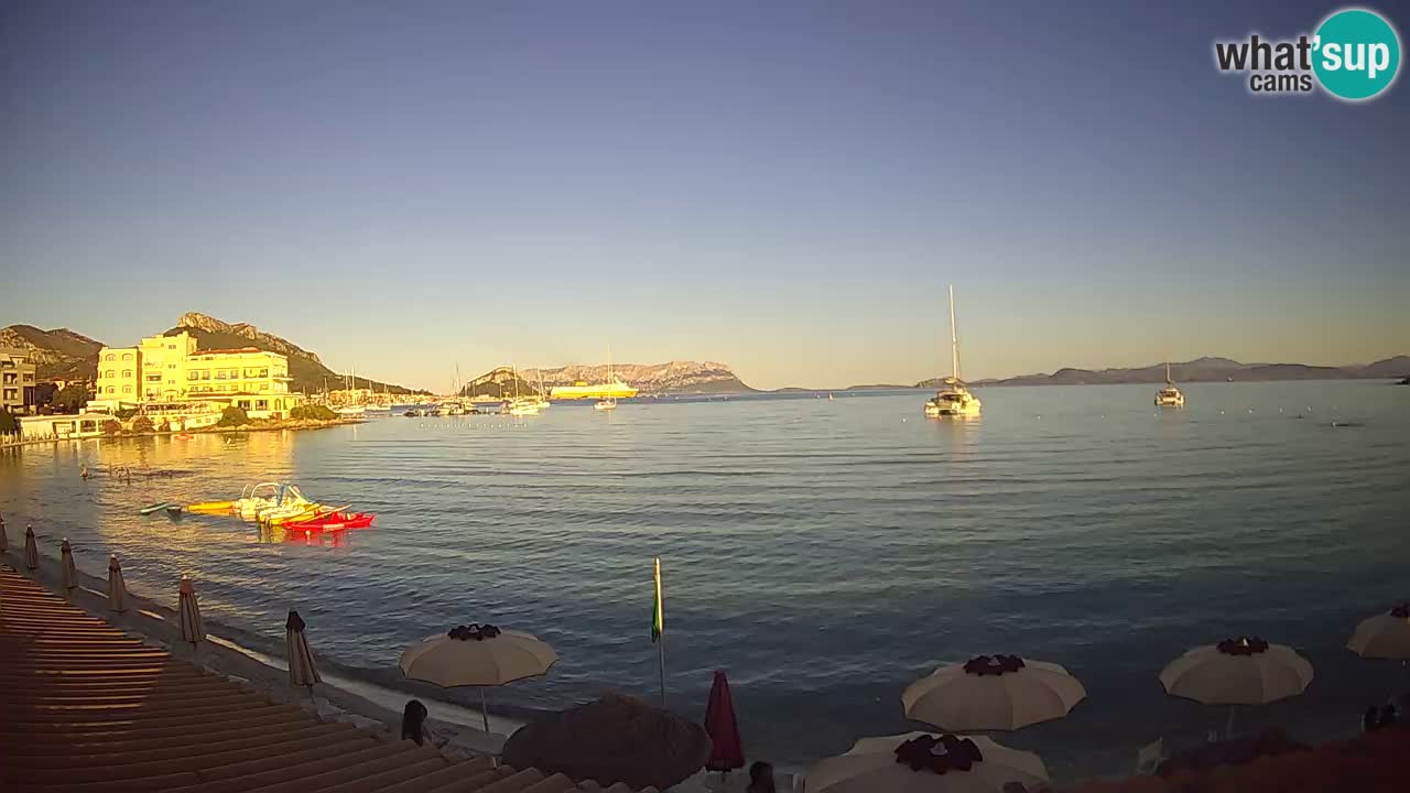 Webcam Terza Spiaggia Golfo Aranci – Vista en directo de la playa