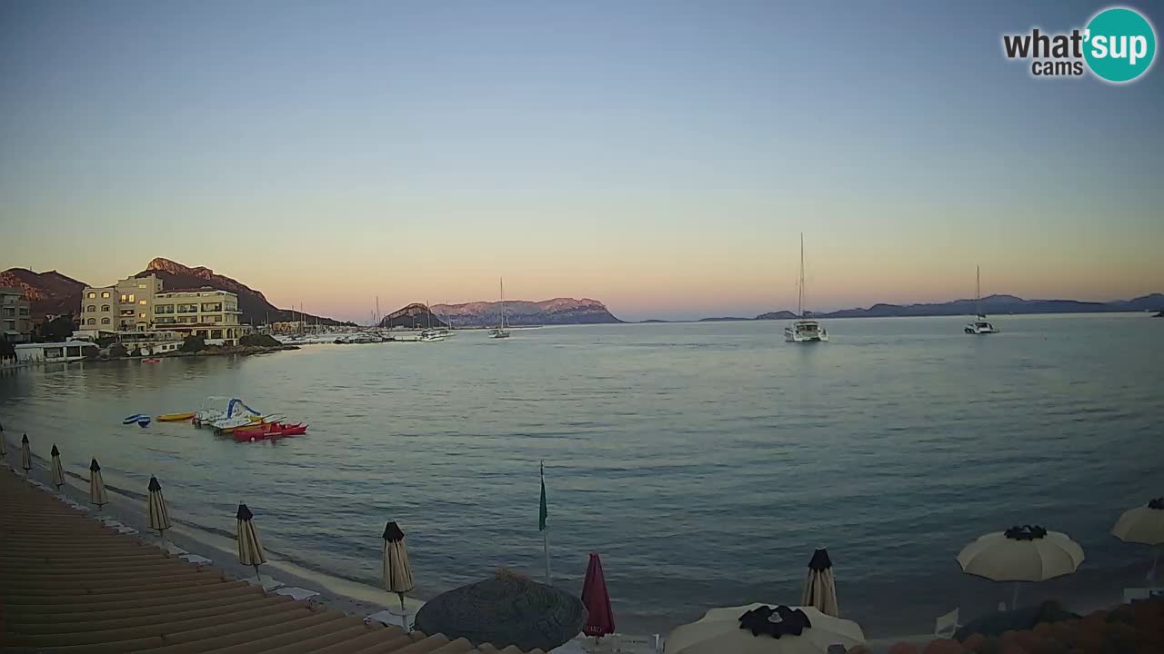 Webcam Terza Spiaggia Golfo Aranci – Vue en direct de la plage