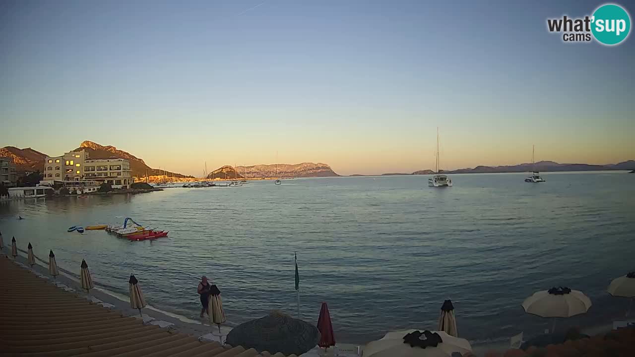 Web kamera Terza Spiaggia Golfo Aranci – Pogled uživo na plažu