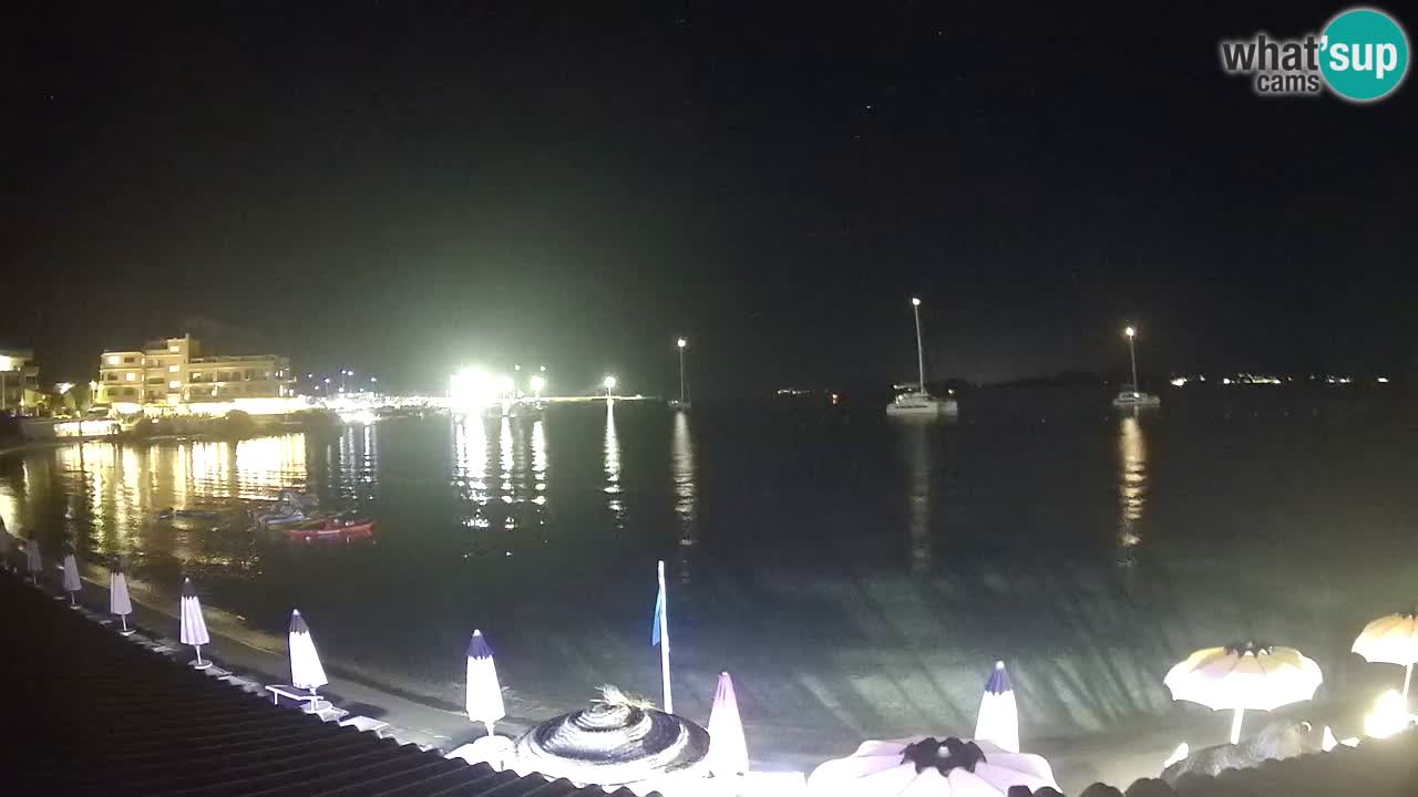 Webcam Terza Spiaggia Golfo Aranci – Liveblick auf den Strand