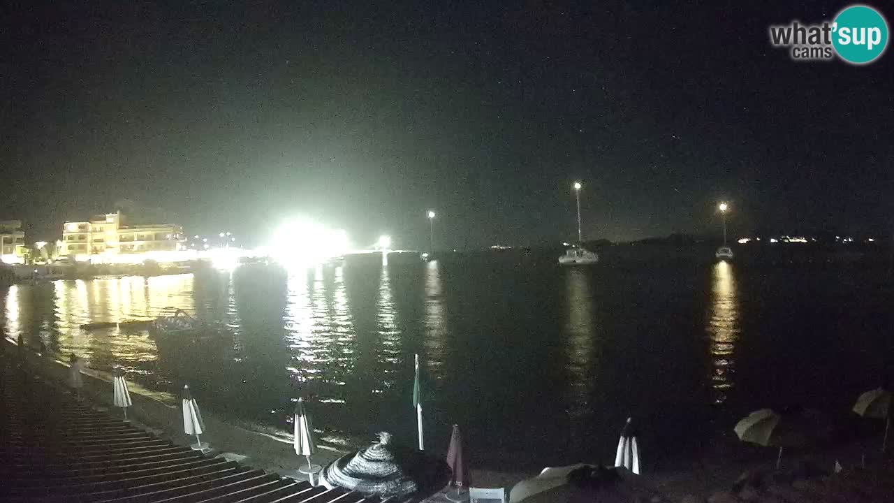 Webcam Terza Spiaggia Golfo Aranci – Liveblick auf den Strand
