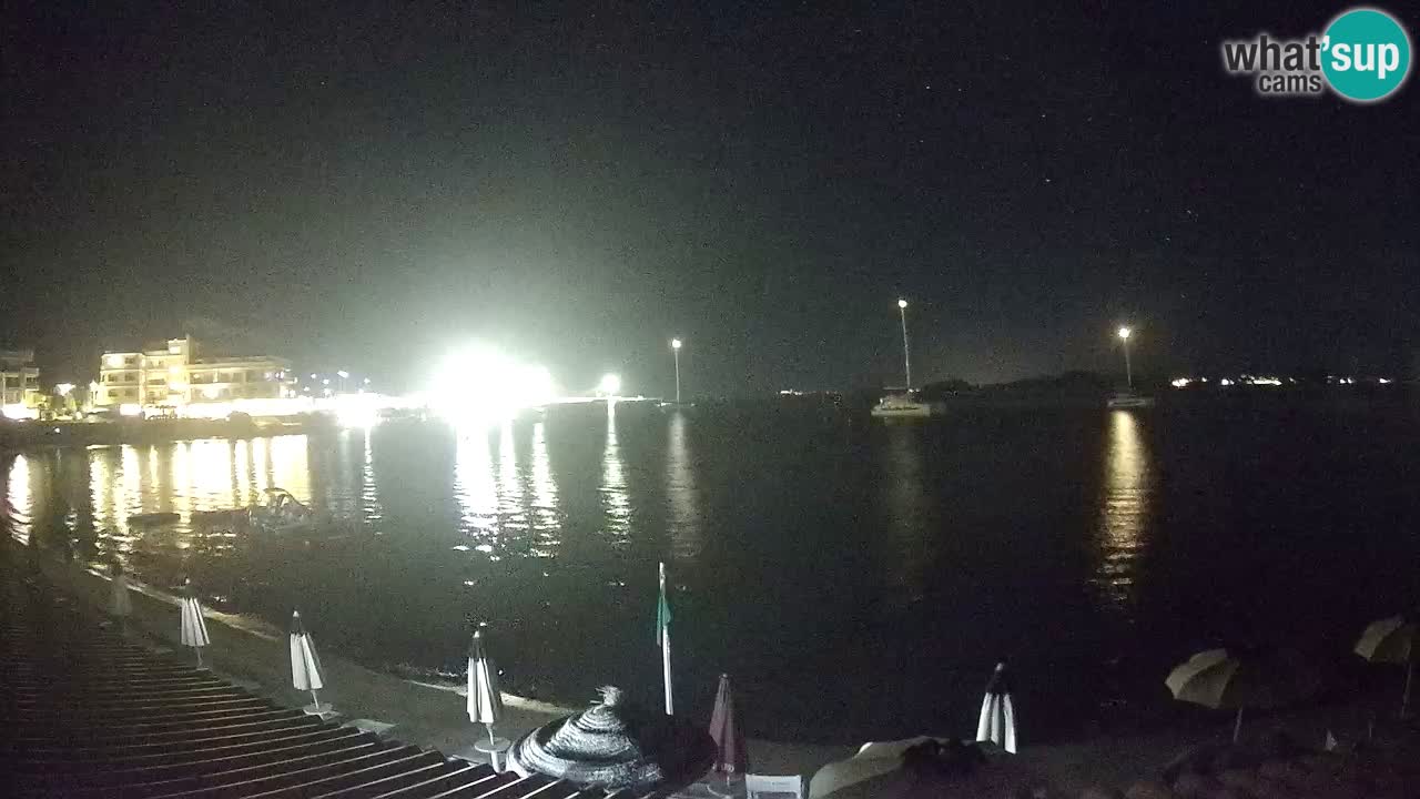 Webcam Terza Spiaggia Golfo Aranci – Vue en direct de la plage