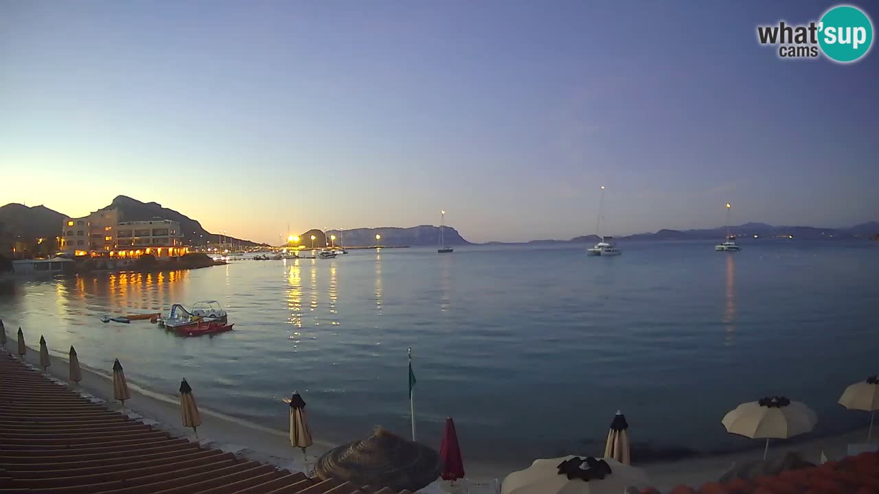 Webcam Terza Spiaggia Golfo Aranci – Vista en directo de la playa