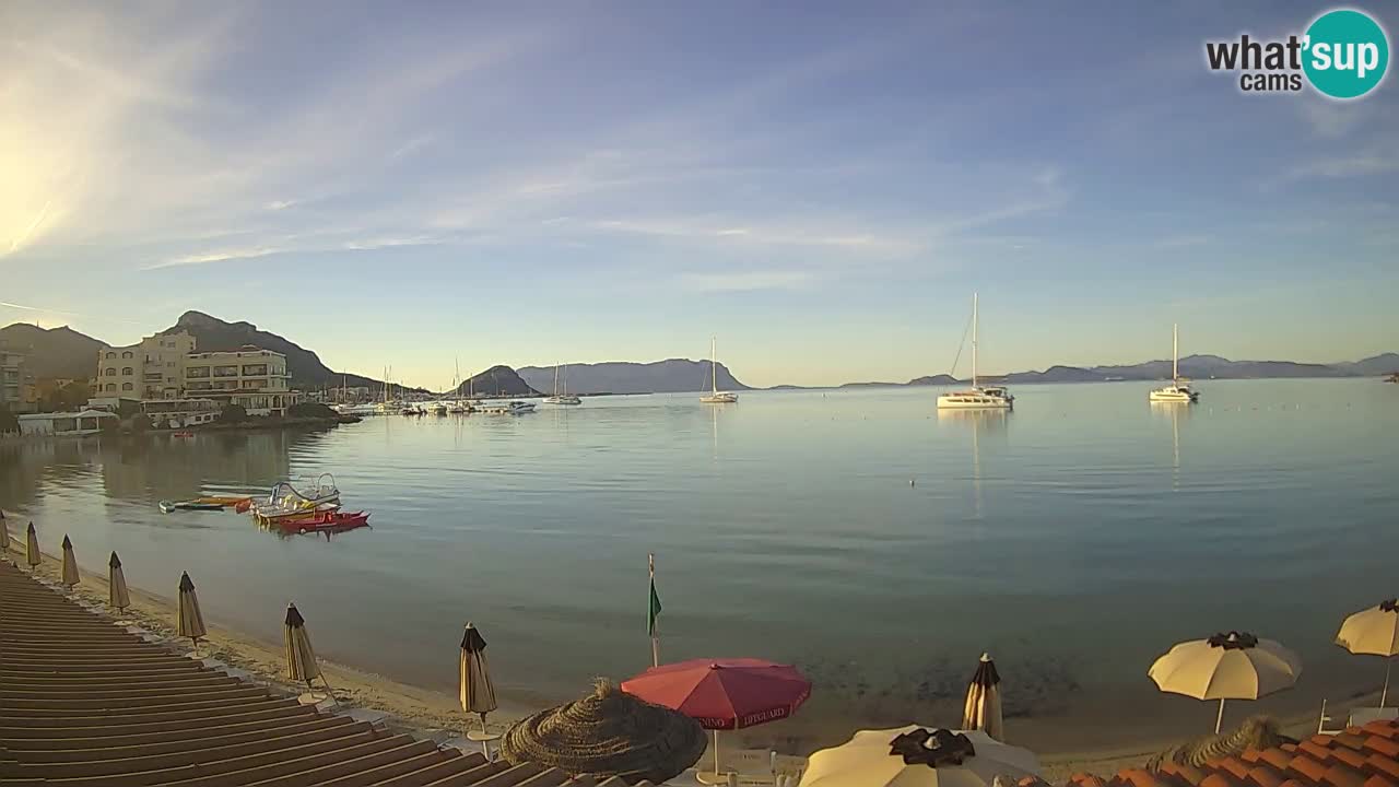 Webcam Terza Spiaggia Golfo Aranci – Vista en directo de la playa