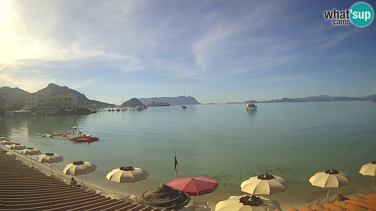 Webcam Terza Spiaggia Golfo Aranci – Vista mare in diretta