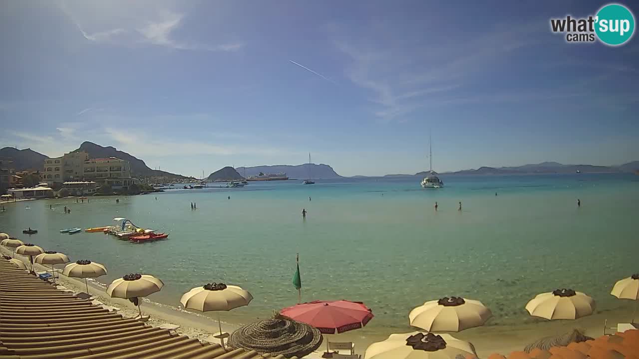 Webcam Terza Spiaggia Golfo Aranci – Liveblick auf den Strand