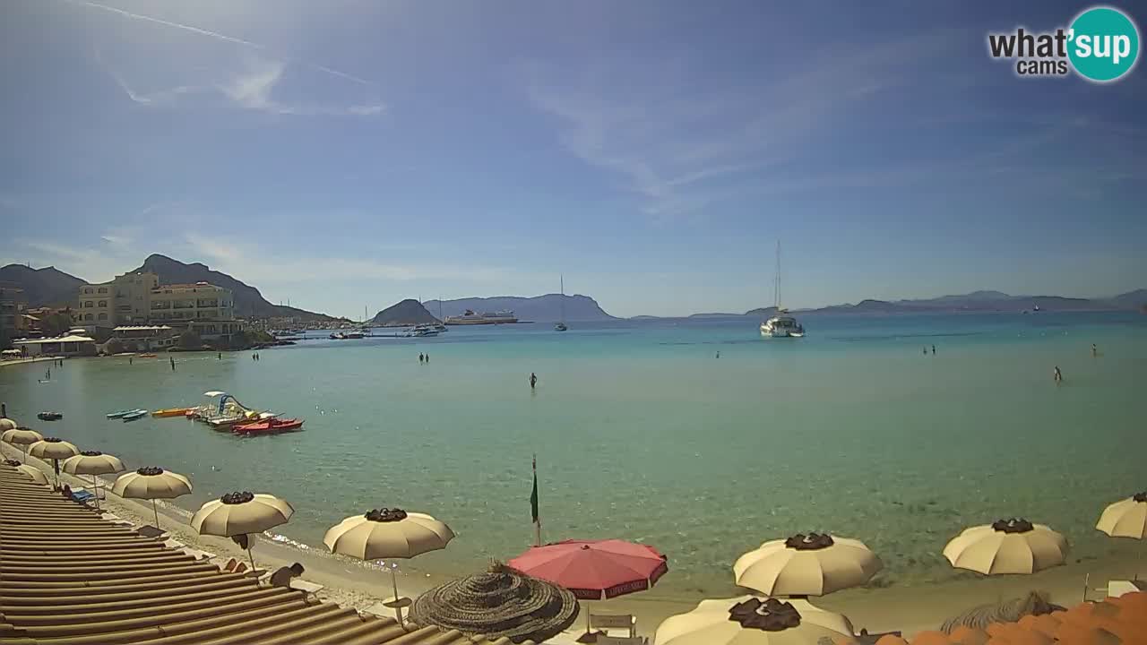 Webcam Terza Spiaggia Golfo Aranci – Vista mare in diretta