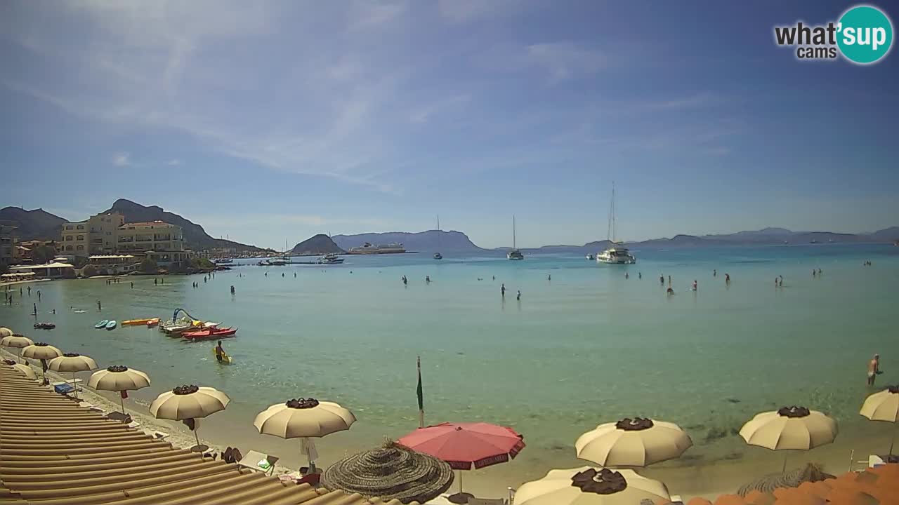 Webcam Terza Spiaggia Golfo Aranci – Liveblick auf den Strand