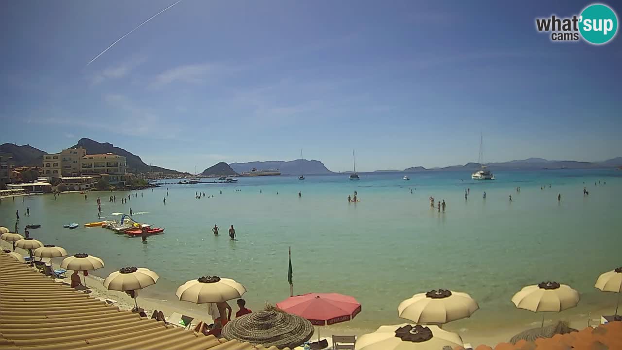 Webcam Terza Spiaggia Golfo Aranci – Vista mare in diretta