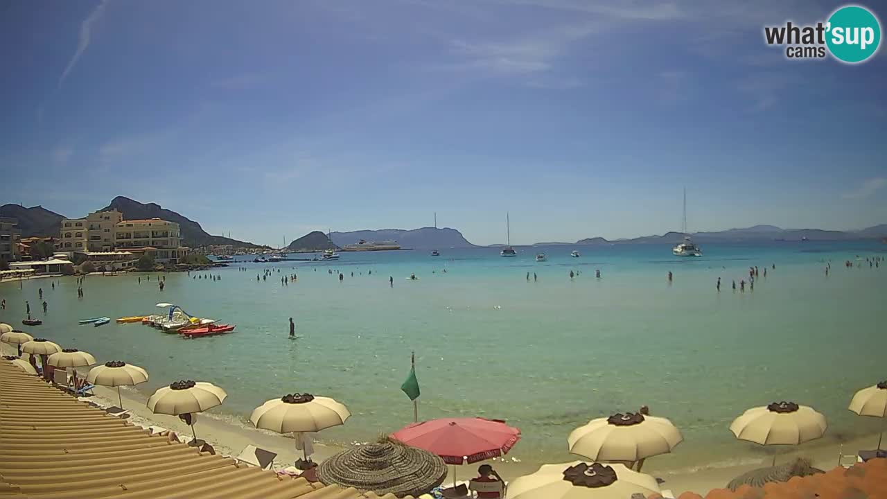 Webcam Terza Spiaggia Golfo Aranci – Vista en directo de la playa