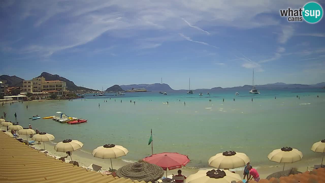 Webcam Terza Spiaggia Golfo Aranci – Liveblick auf den Strand