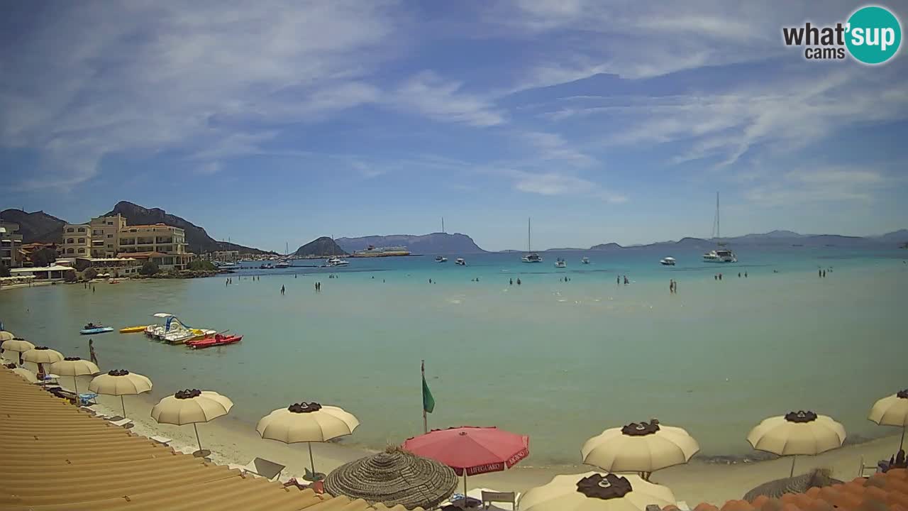 Webcam Terza Spiaggia Golfo Aranci – Vista mare in diretta