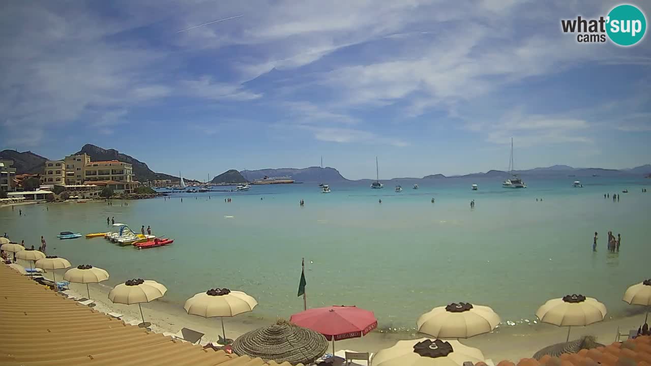 Webcam Terza Spiaggia Golfo Aranci – Vista en directo de la playa