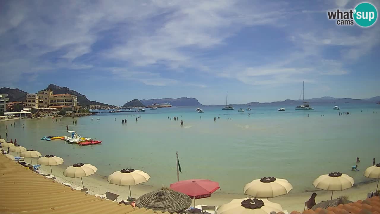 Webcam Terza Spiaggia Golfo Aranci – Vista en directo de la playa