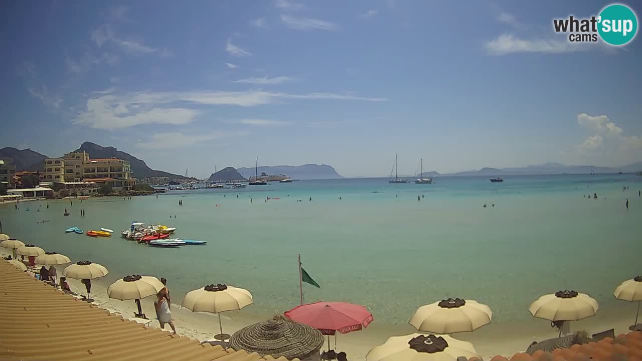 Webcam Terza Spiaggia Golfo Aranci – Vista en directo de la playa