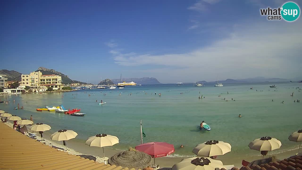 Webcam Terza Spiaggia Golfo Aranci – Vista mare in diretta