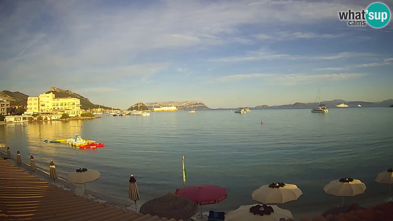 Webcam Terza Spiaggia Golfo Aranci – Liveblick auf den Strand